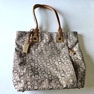 Calvin Klein signature tote bag